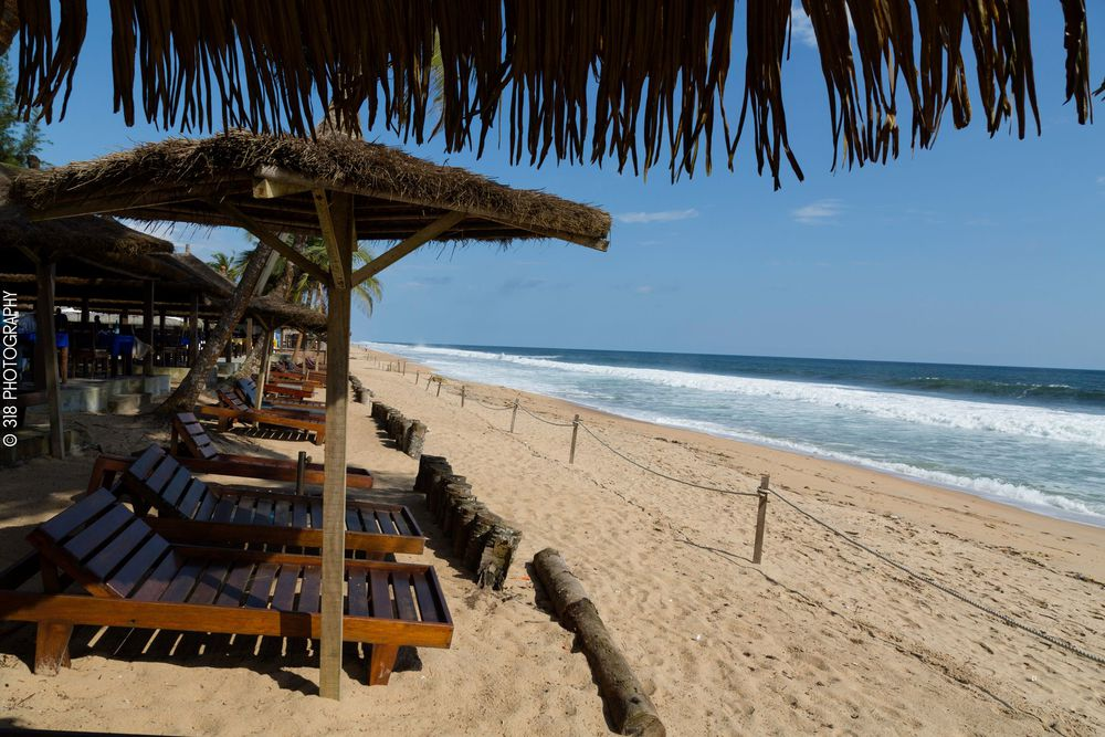 Image de plage de côte d'ivoire